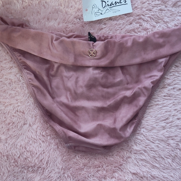 ViX  Bikini Bottom.. Rose Gold Sliders - Picture 7 of 7